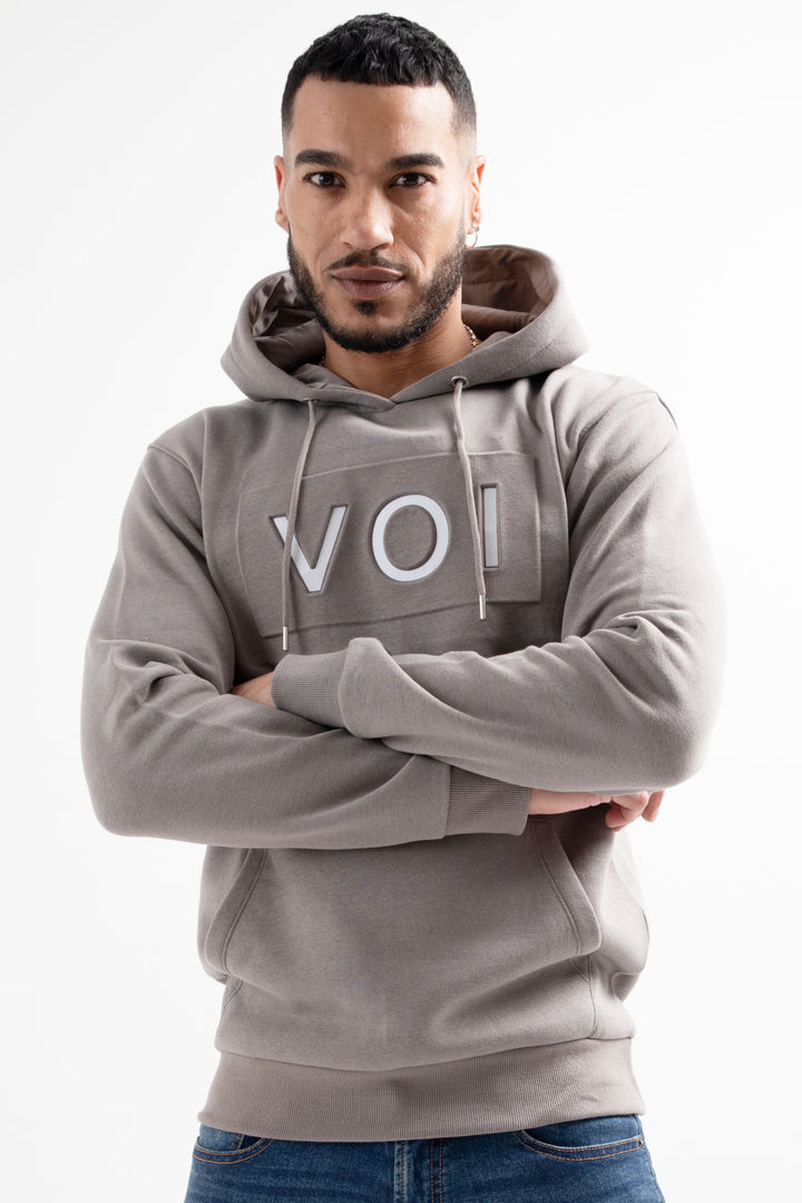 Brooklands Fleece Hoodie - Metal Grey