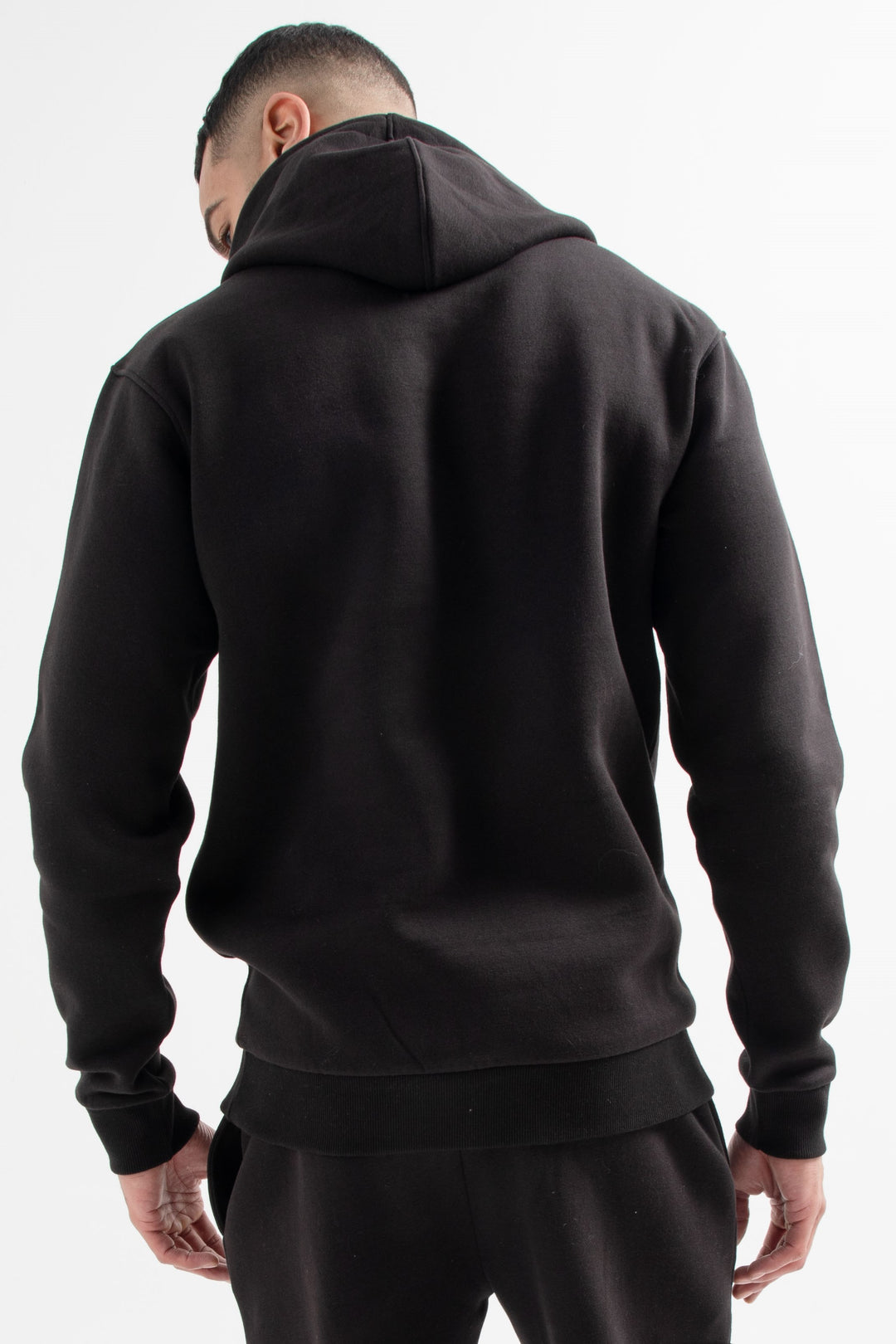 Brooklands Fleece Hoodie - Black