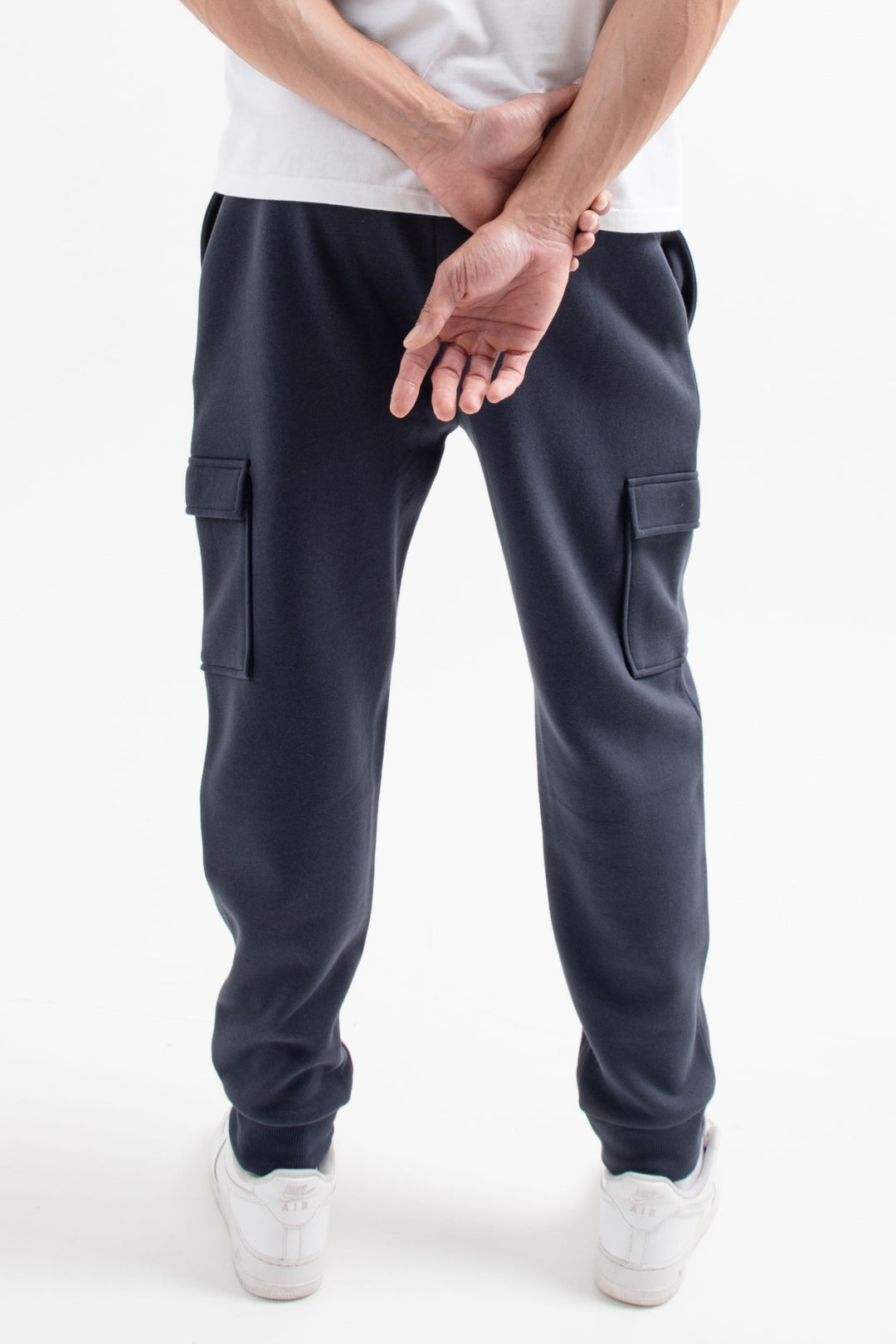 Hampshire Cargo Fleece-Jogginghose - Marineblau