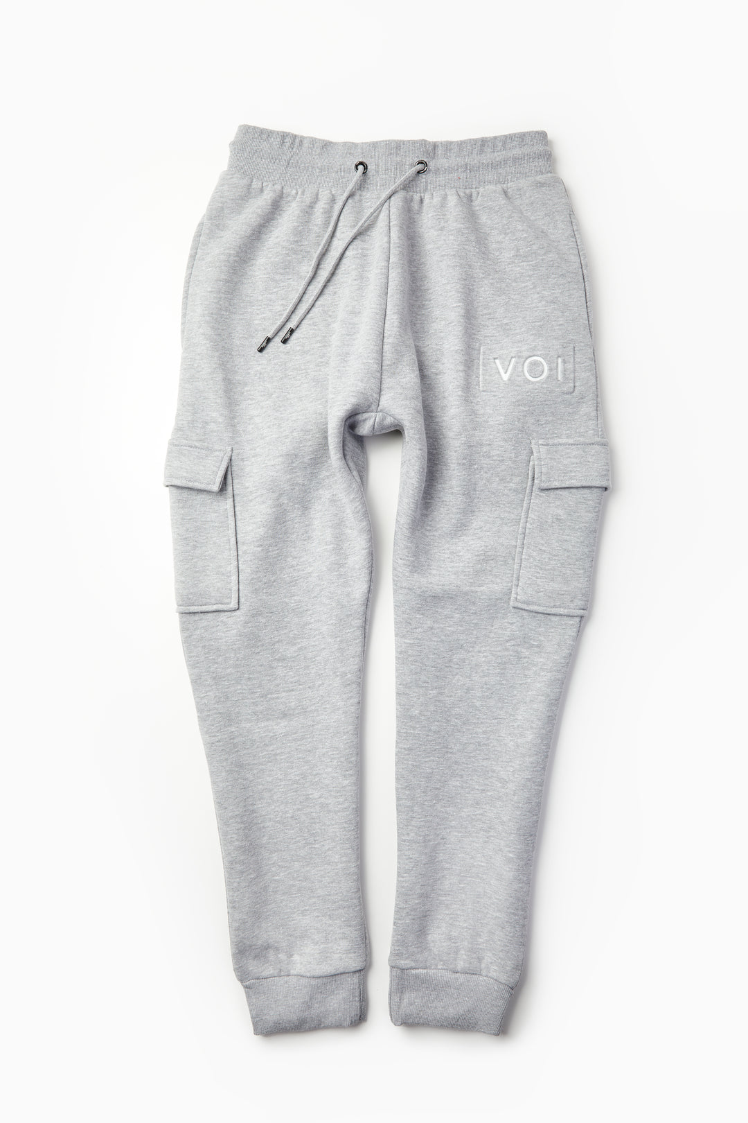 Hampshire Cargo Fleece Jogger - Grey Marl