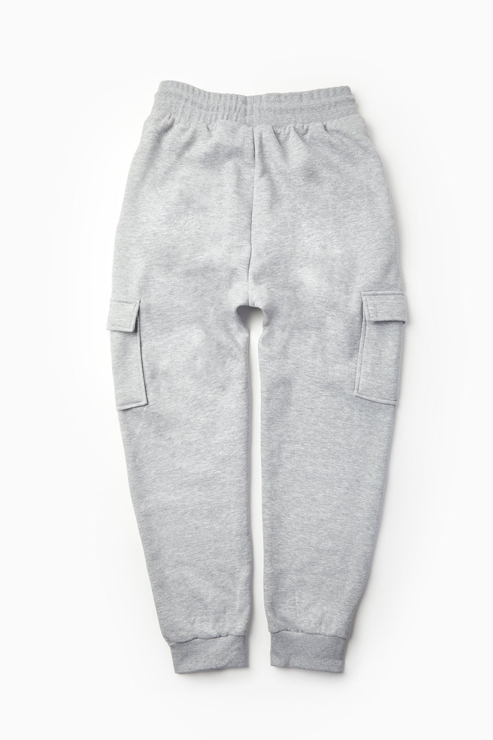 Hampshire Cargo Fleece Jogger - Grey Marl