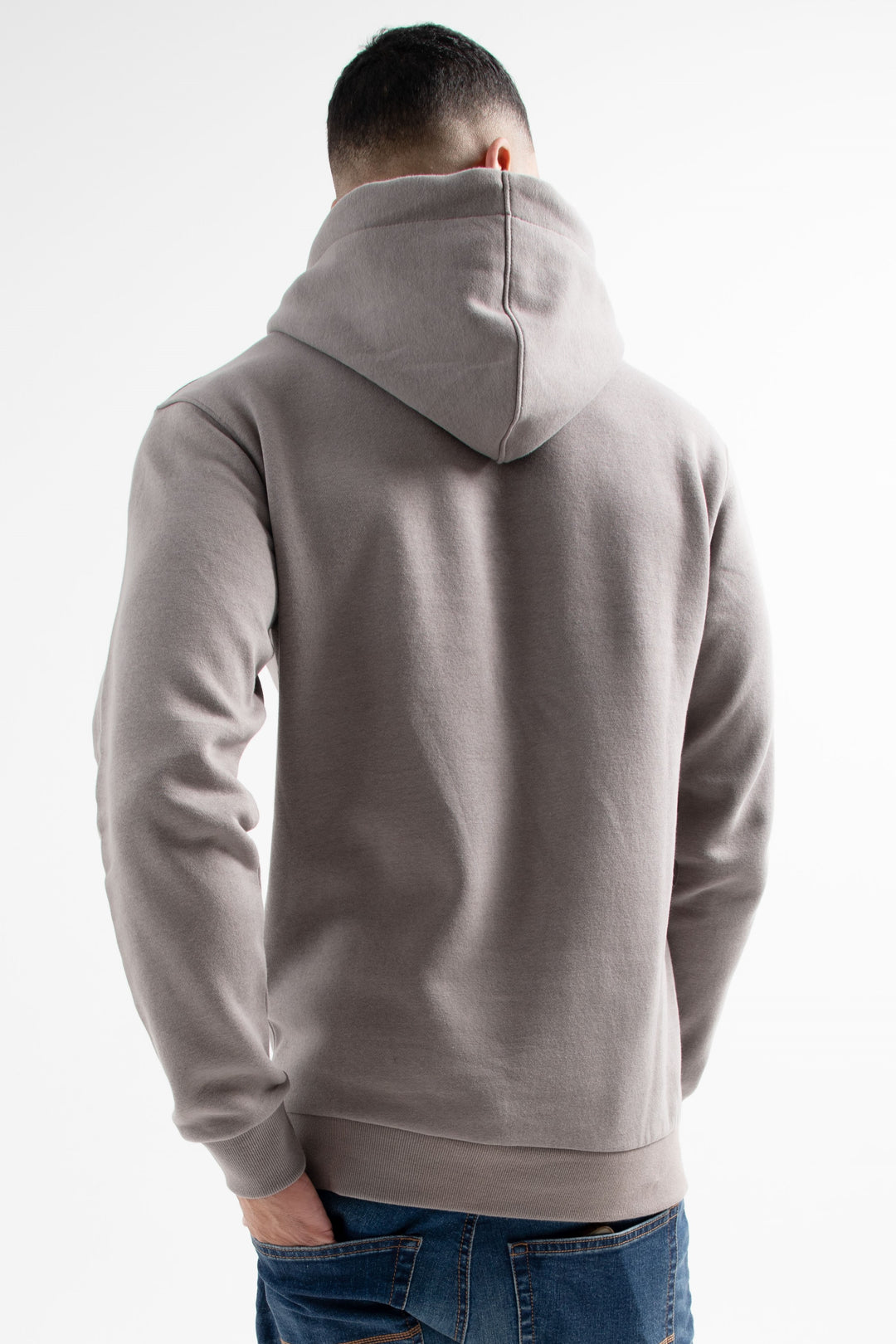 Brooklands Fleece Hoodie - Metal Grey