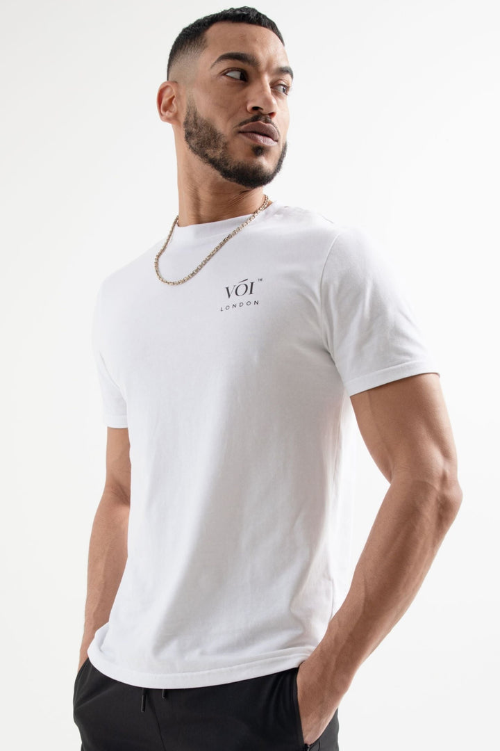 Regular Fit 100% Cotton T-Shirt - White