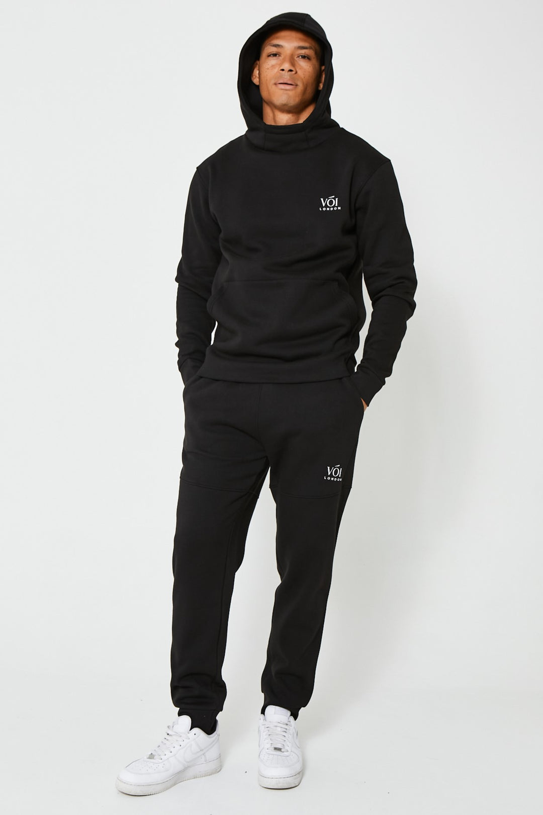 Rowland Street Fleece Joggers - Black